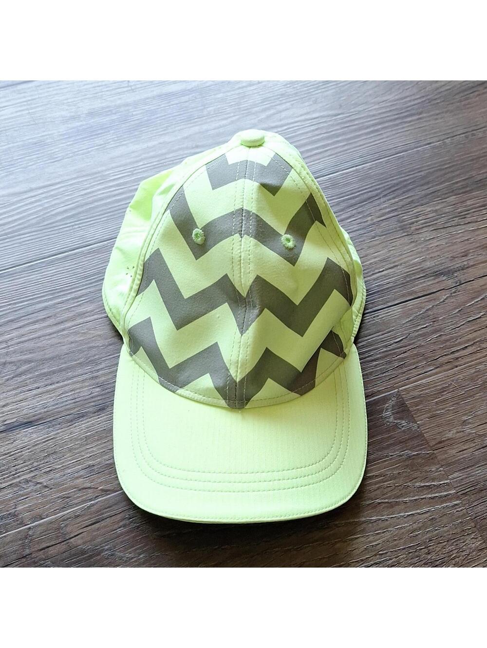 Lululemon ivivva neon green baseball hat